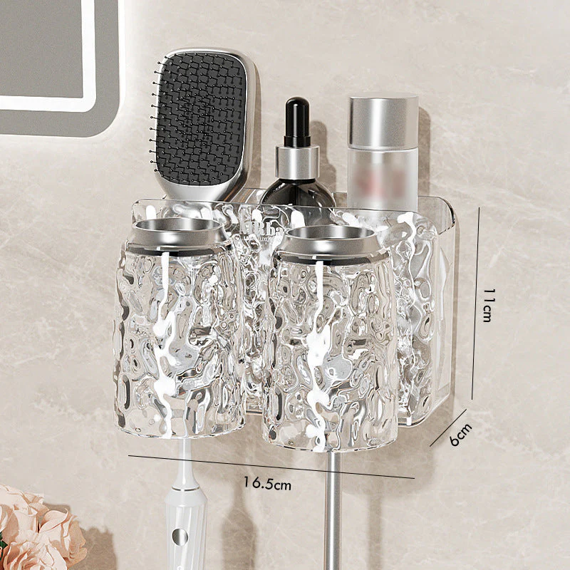 ✨Glacier Pattern Non Punching Toothbrush Shelf - Image 7