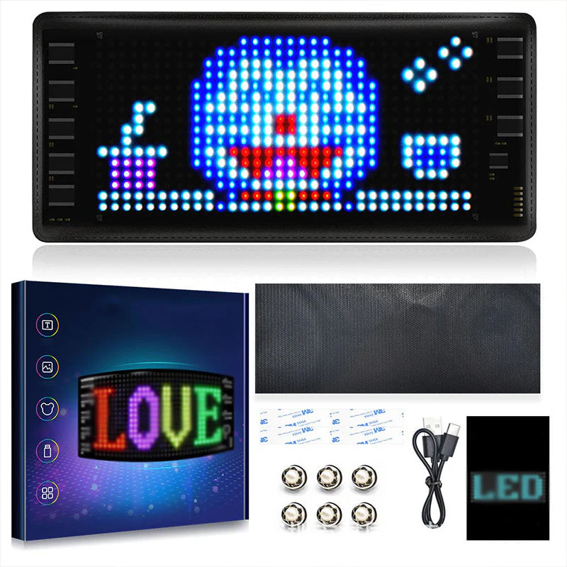 🔥Exclusive Production🔥Devil's Eye Lamp Car Led Soft Screen - Image 5