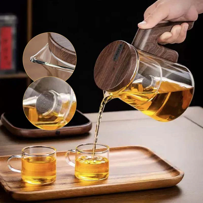 Semi-Automatic Water Guide Magnetic Teapot with Filter - Image 4