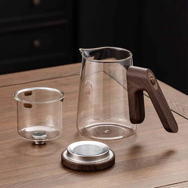 Semi-Automatic Water Guide Magnetic Teapot with Filter - Image 5