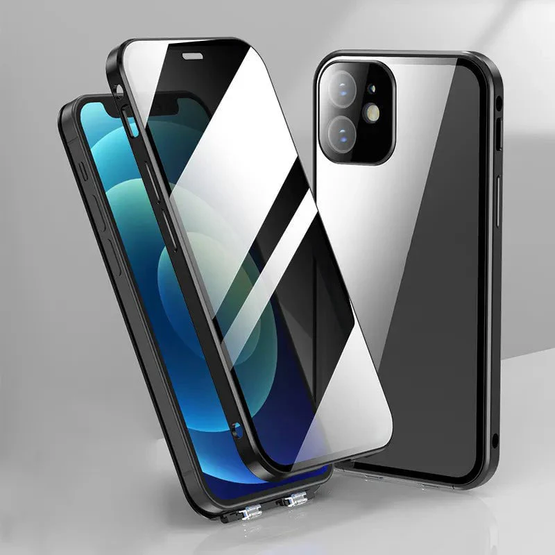 Tempered Glass Anti Peeping Case for iPhone Series - Image 9