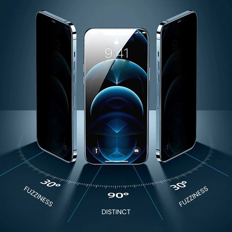 🔥🔥Tempered Glass Anti-peeping Screen Protector For iPhone - Image 2