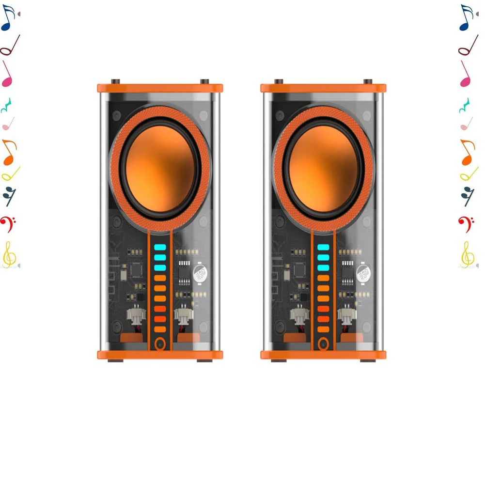 ? Outdoor Transparent Mecha Wireless Bluetooth Speaker - Image 9
