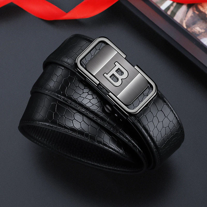 🔥Hot Sale🔥Men's Crocodile-Patterned Automatic Buckle Belt(50% OFF) - Image 10