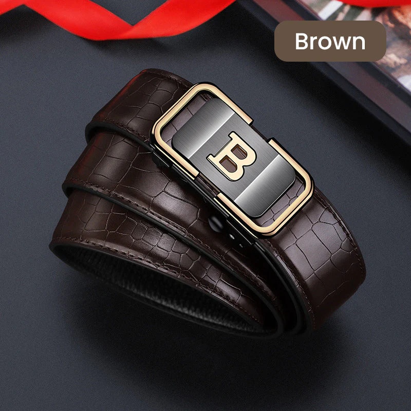 🔥Hot Sale🔥Men's Crocodile-Patterned Automatic Buckle Belt(50% OFF) - Image 13