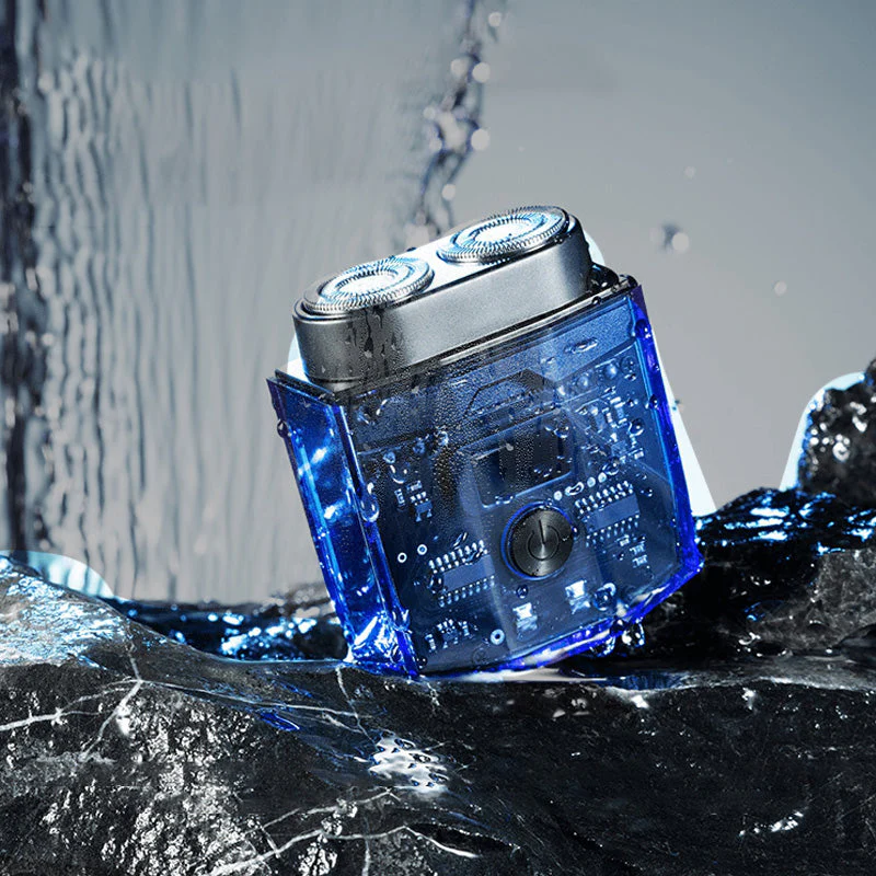 ✨2025 New Design🔥Transparent and Silent Mini Electric Shaver - Image 3