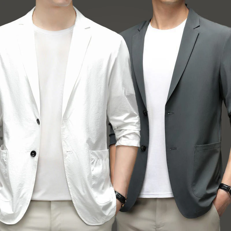 Men's Lightweight Suit Jacket - Image 13