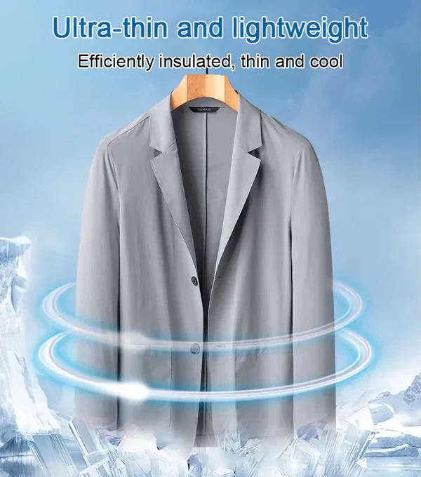 Men's Lightweight Suit Jacket - Image 3