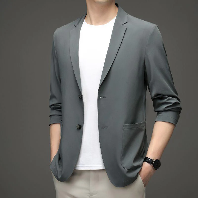 Men's Lightweight Suit Jacket - Image 6