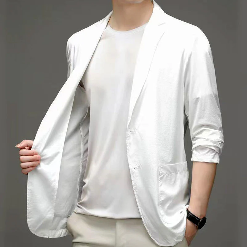 Men's Lightweight Suit Jacket - Image 9