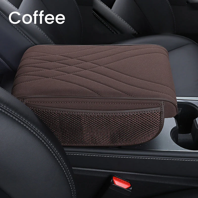 Universal Car Center Console Armrest Box Heighten Cover - Image 15