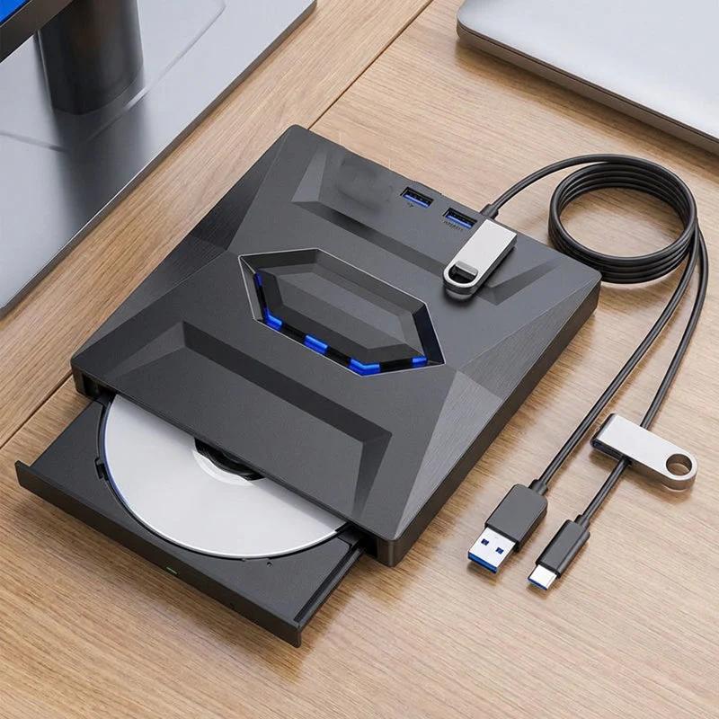 💯50% OFF!🔥Hot Sale Deals-Ultra-Slim External DVD Drive - Image 3