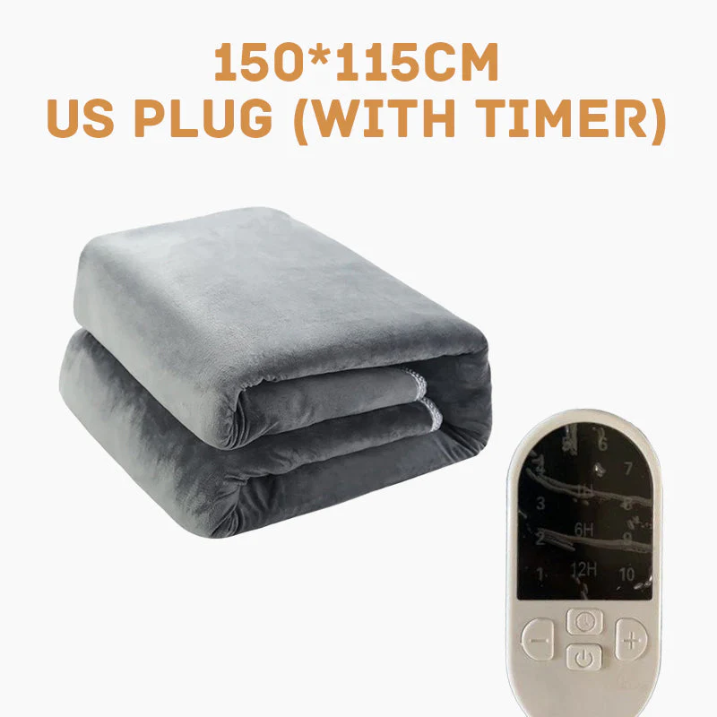 Ultra-Cozy Electric Heated Blanket with Timer - Image 9