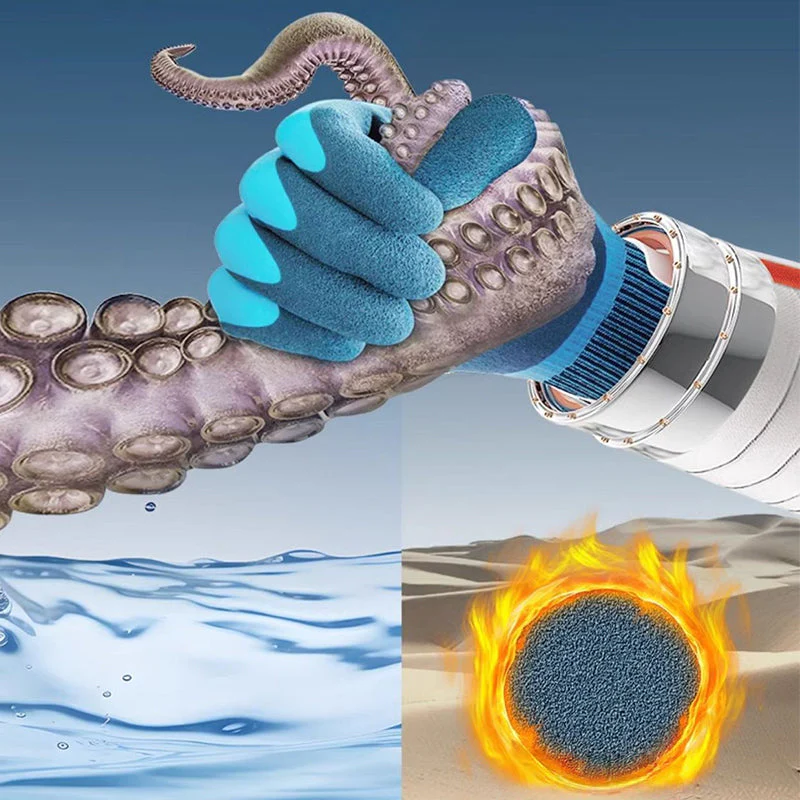 Unisex Waterproof Warm Work Gloves - Image 9