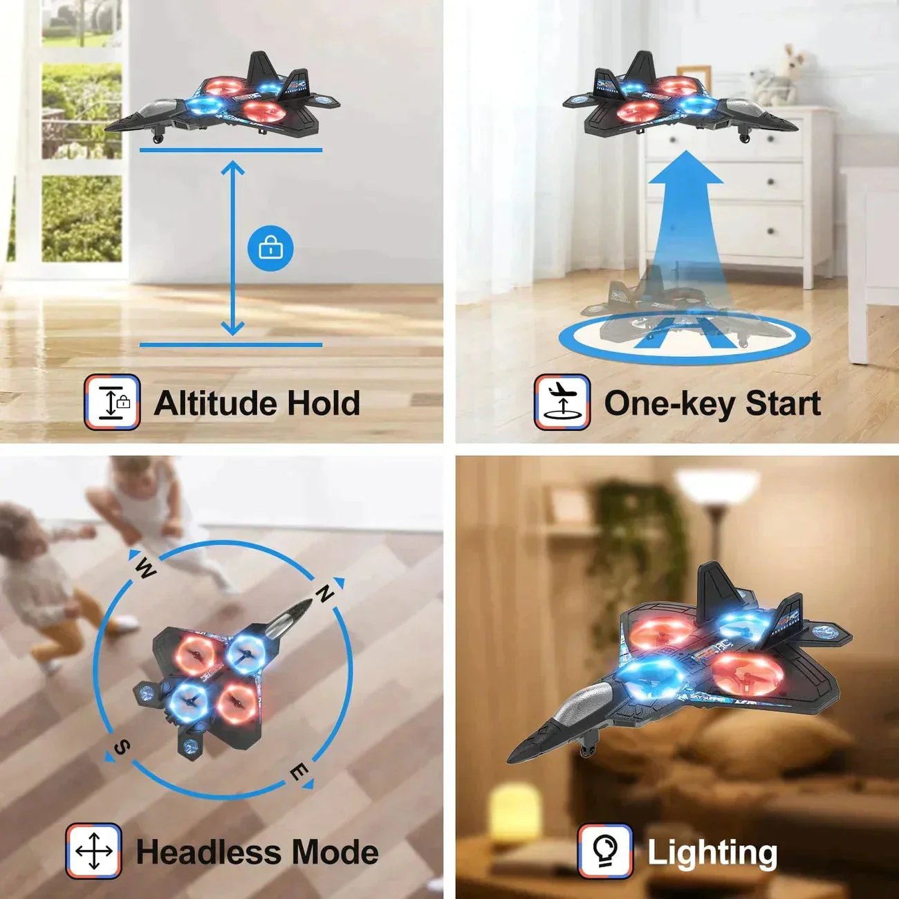⏳V17 Jet Fighter Stunt RC Airplane - Image 6