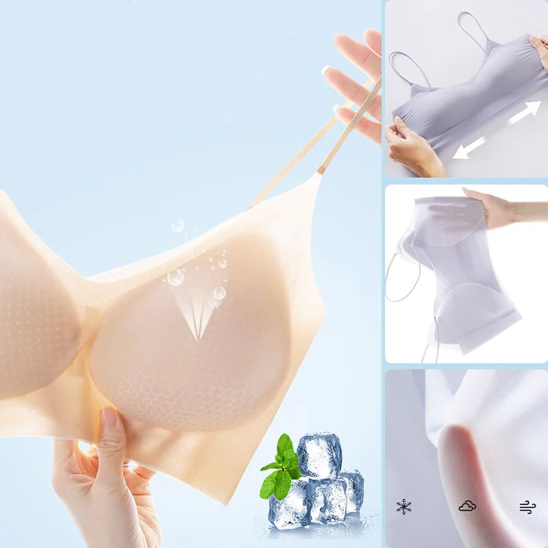🔥New Year Sale 🔥Women’s Breathable Ice Silk Sling Bra - Image 7