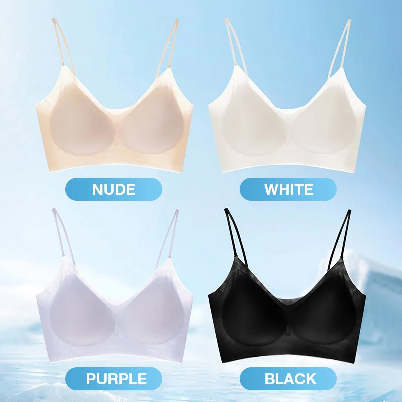 🔥New Year Sale 🔥Women’s Breathable Ice Silk Sling Bra - Image 8