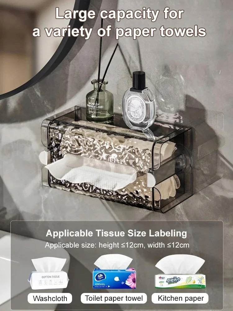Self-contained Suction Cup Corrugated Wall Organizer - Image 5