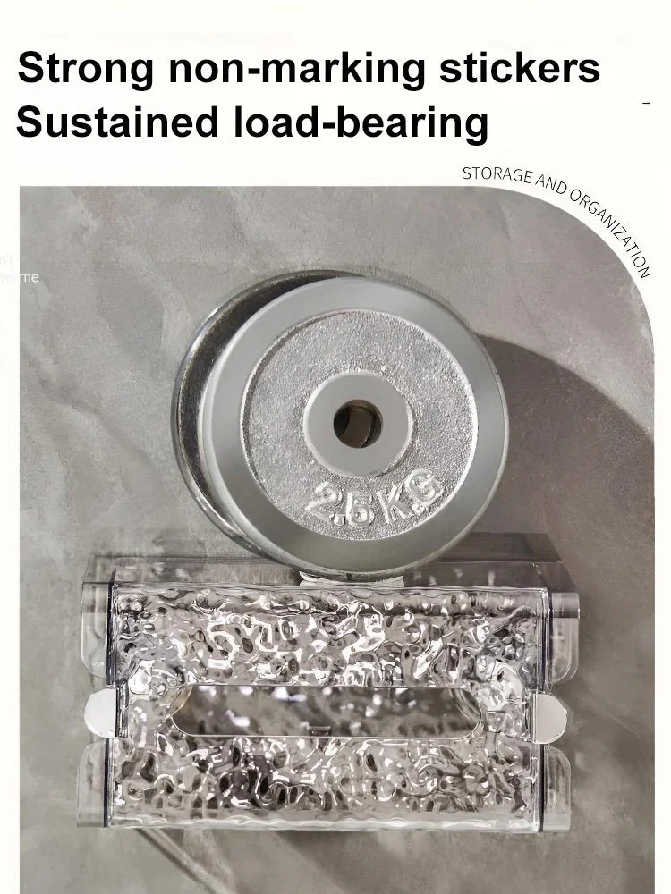 Self-contained Suction Cup Corrugated Wall Organizer - Image 7