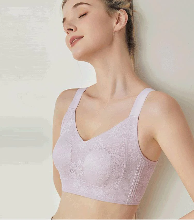 [Breast Minimizing] Lightweight Push-up Armpit Fat Control Wireless Bra - Image 8