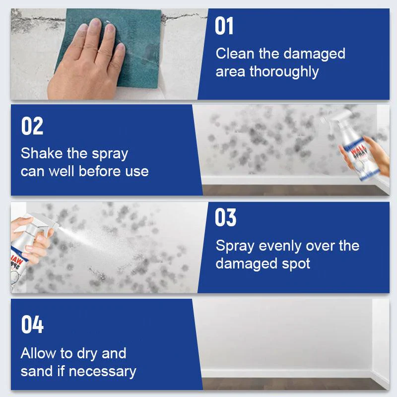 🔥Limited Time 50% OFF🔥Magic Wall Repair Spray Set - Image 8