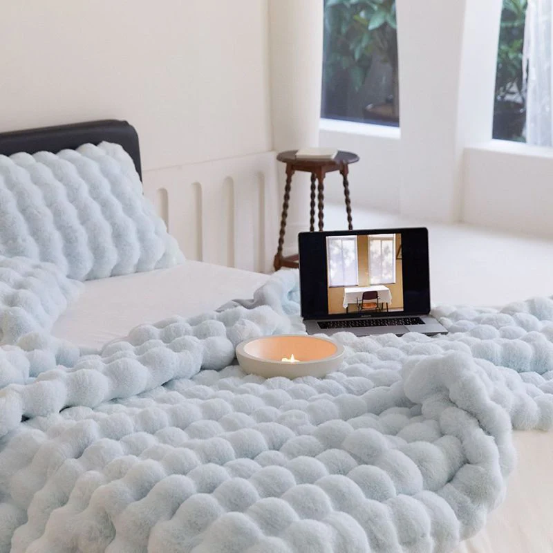 Flannel Warm Thick Blanket - Image 8