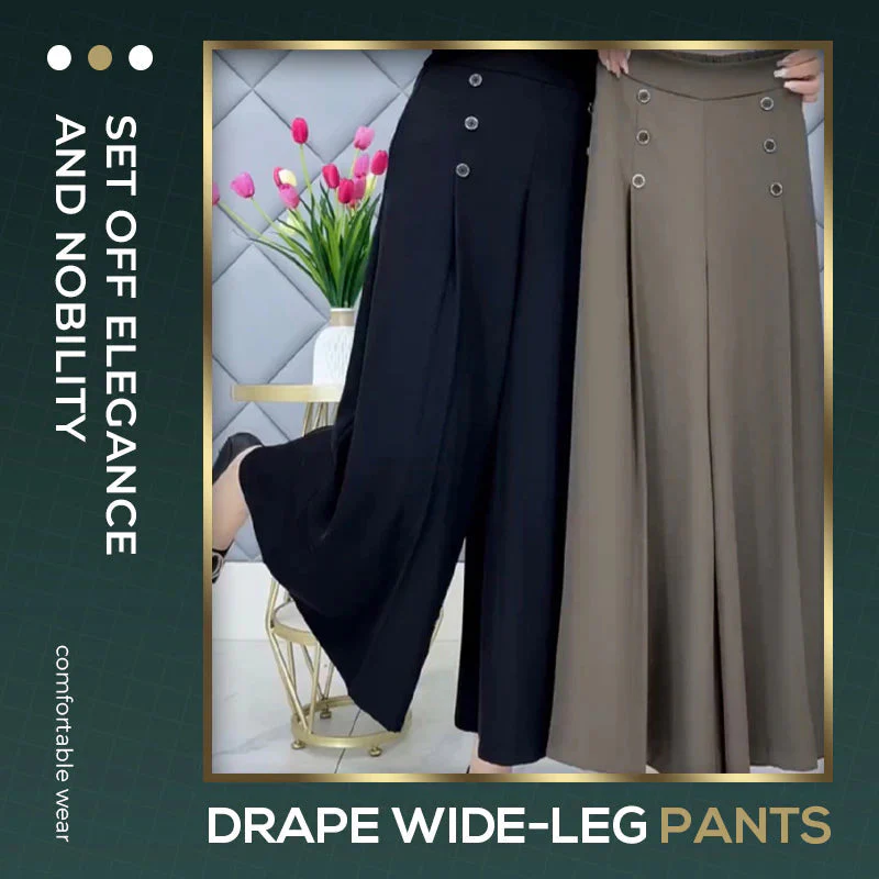 👖Hot Sale-Pleated Wide Leg Pants - Image 3