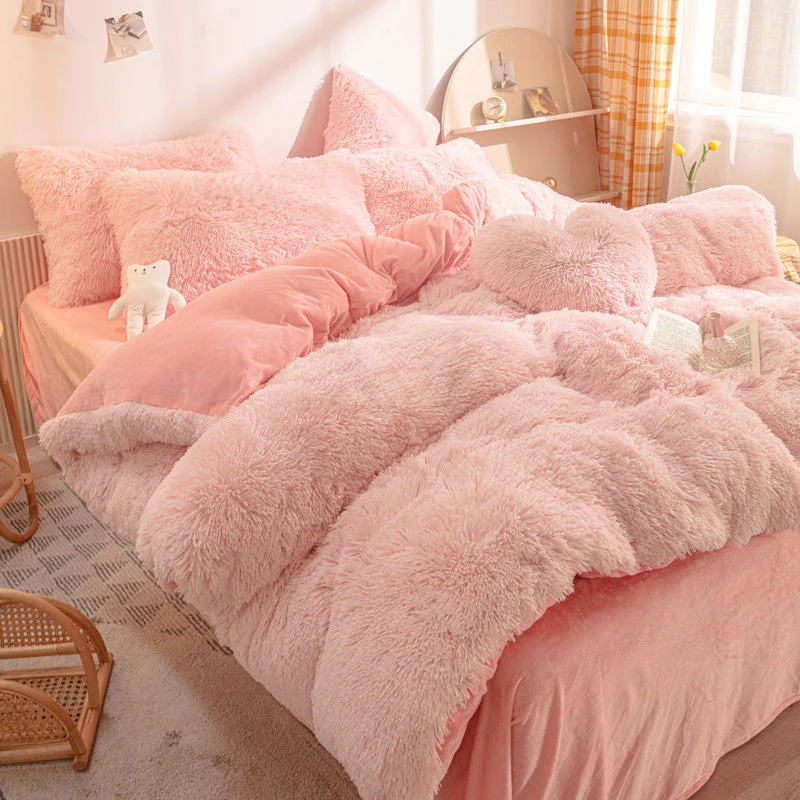 🔥[winter gift]Winter Warm Plush Bedding 4-Piece Set - Image 3