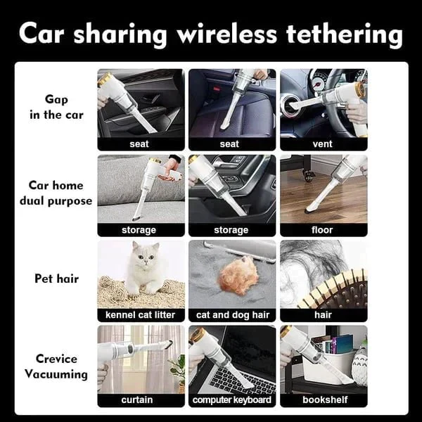 Wireless Handheld Car Vacuum Cleaner - Image 4