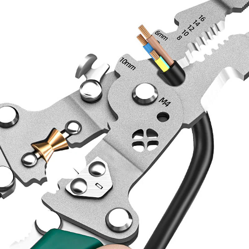 💥Hot Sale For 50% 0FF💥Multifunctional Foldable Wire Stripping Scissors with Electrical Test⚡️✂️ - Image 7
