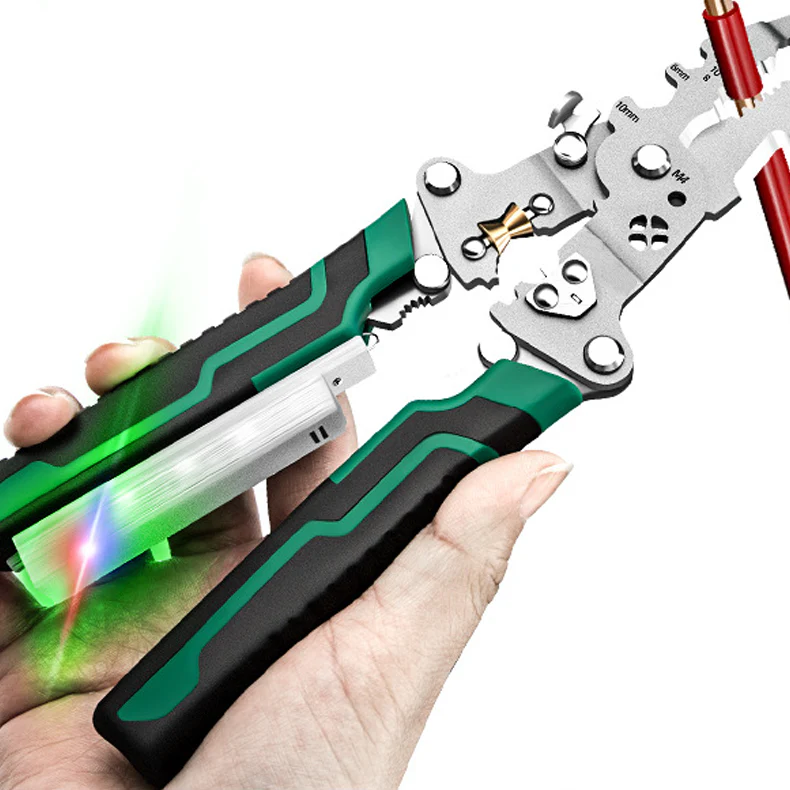 💥Hot Sale For 50% 0FF💥Multifunctional Foldable Wire Stripping Scissors with Electrical Test⚡️✂️ - Image 9
