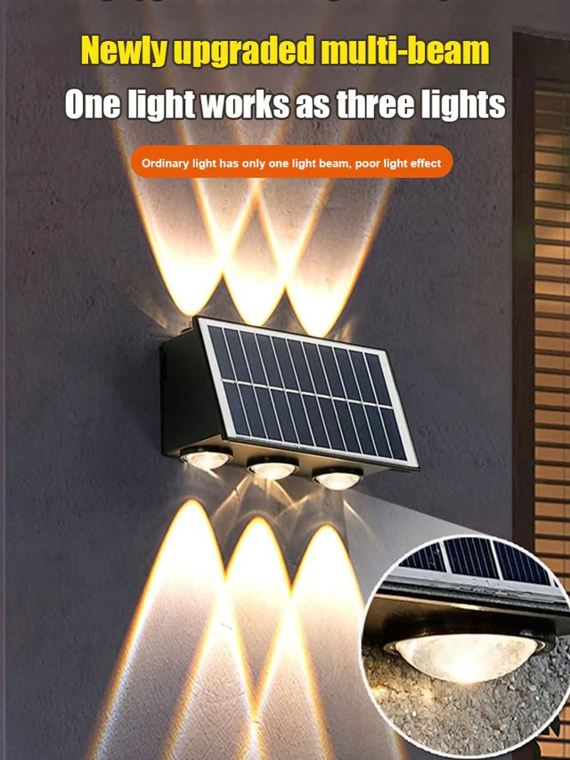 💡 50% OFF NOW! ☀️ Solar Powered Wall Light – Auto On/Off, Weatherproof & Energy Saving 🏡 - Image 4