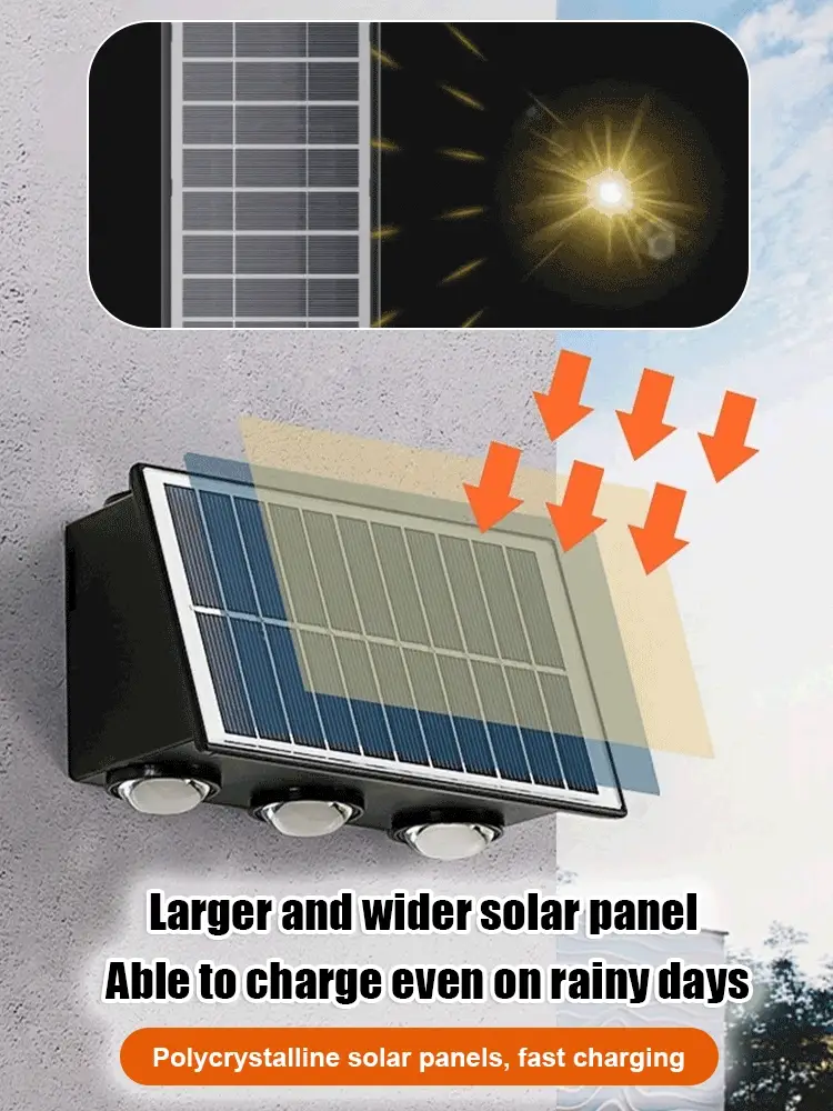 💡 50% OFF NOW! ☀️ Solar Powered Wall Light – Auto On/Off, Weatherproof & Energy Saving 🏡 - Image 5