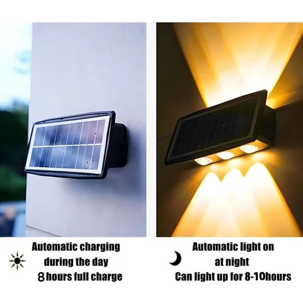 💡 50% OFF NOW! ☀️ Solar Powered Wall Light – Auto On/Off, Weatherproof & Energy Saving 🏡 - Image 6