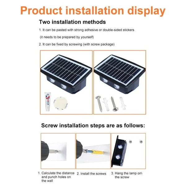 💥Last Day Promotion 50% OFF💥 Solar Powered Wall Light - Image 12