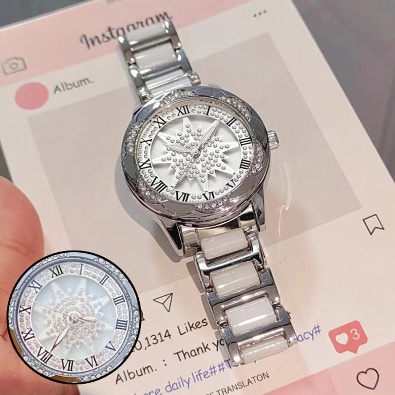 🔥Limited Time Offer 50% OFF🔥Women's Rhinestone Quartz Watch - Image 3