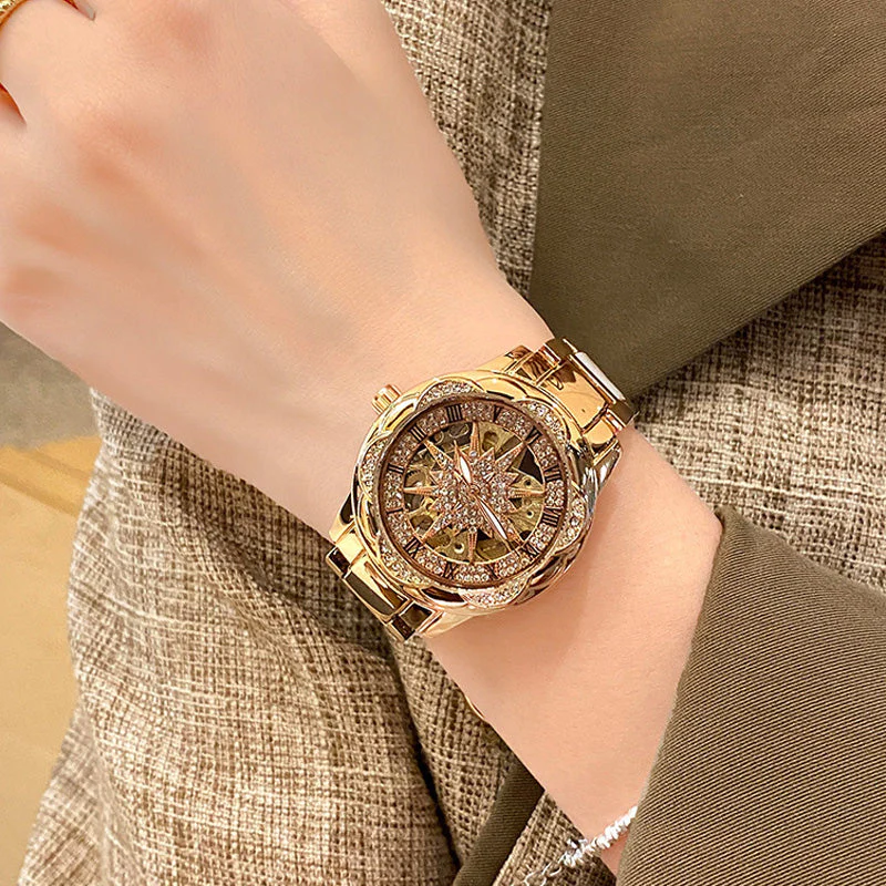 🔥Limited Time Offer 50% OFF🔥Women's Rhinestone Quartz Watch - Image 5