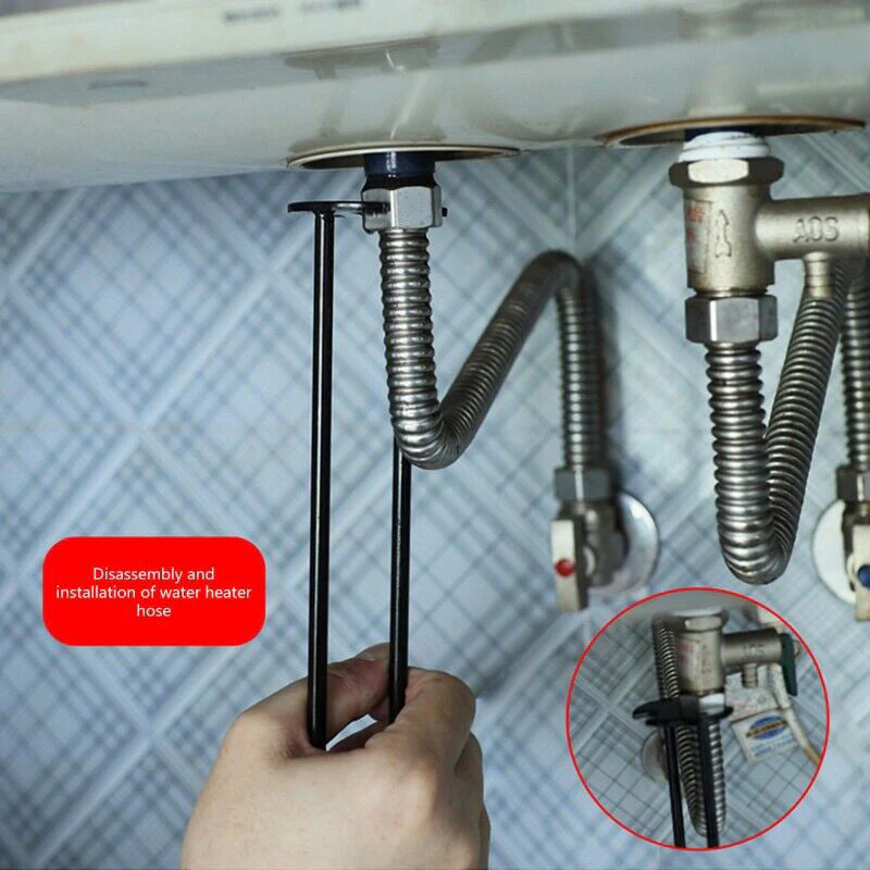 🔥2024 HOT SALE 49% OFF 🔥🔧Multifunctional Sink Wrench Universal Double Ended Wrench Sink Faucet Plumbing Tools Bathroom Faucet and Sink Repair Tools🔧 - Image 7