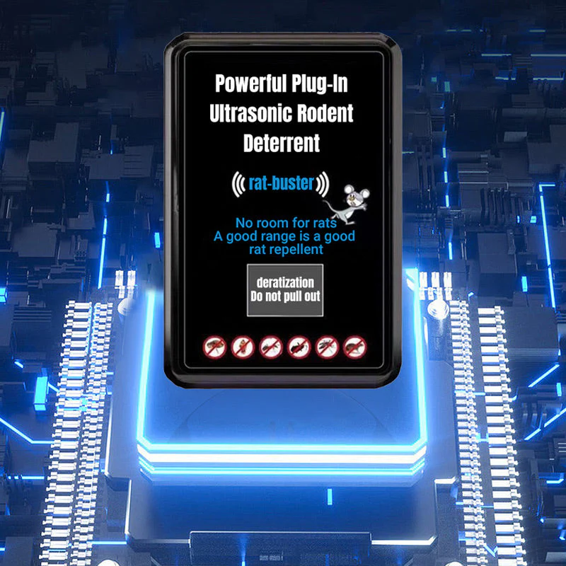 Powerful Plug-In Ultrasonic Rodent Deterrent - Image 3