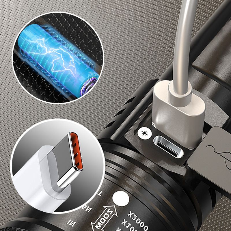 Super Strong Light Zoomable Flashlight - Image 10