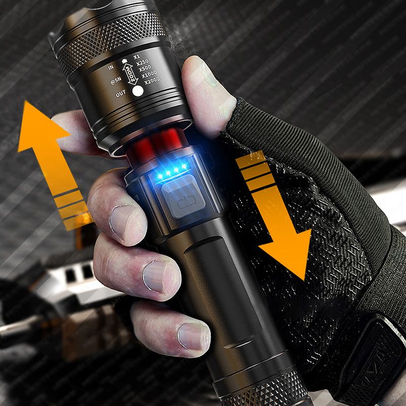 Super Strong Light Zoomable Flashlight - Image 11