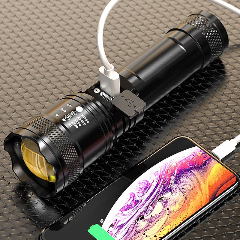 Super Strong Light Zoomable Flashlight - Image 4